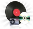 VINIL PARA CD E FITA K7 PARA CD